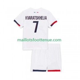 Maillot/Tenue Paris Saint Germain PSG Khvicha Kvaratskhelia 7 Enfant Exterieur 2025/2026